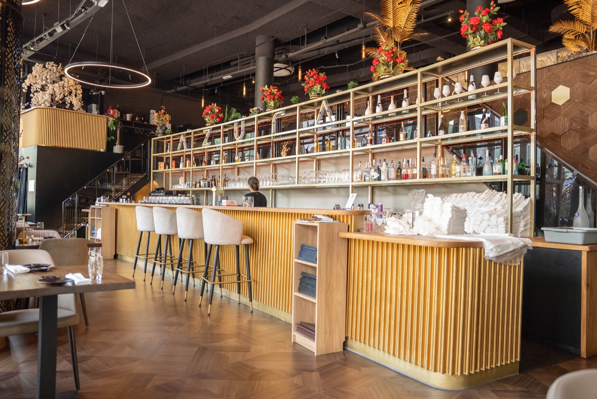 De gouden bar